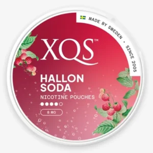 XQS Hallonsoda Strong